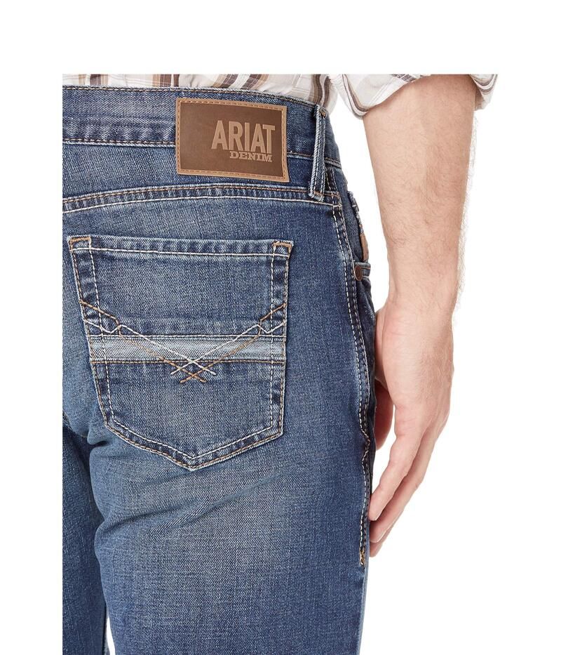 アリアト メンズ ボトムス デニムパンツ ストレート Ariat M7 Rocker Stackable Straight Leg in Summit Summit