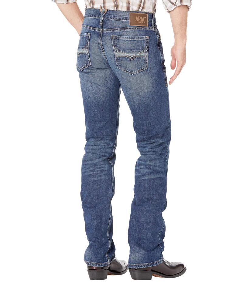 アリアト メンズ ボトムス デニムパンツ ストレート Ariat M7 Rocker Stackable Straight Leg in Summit Summit