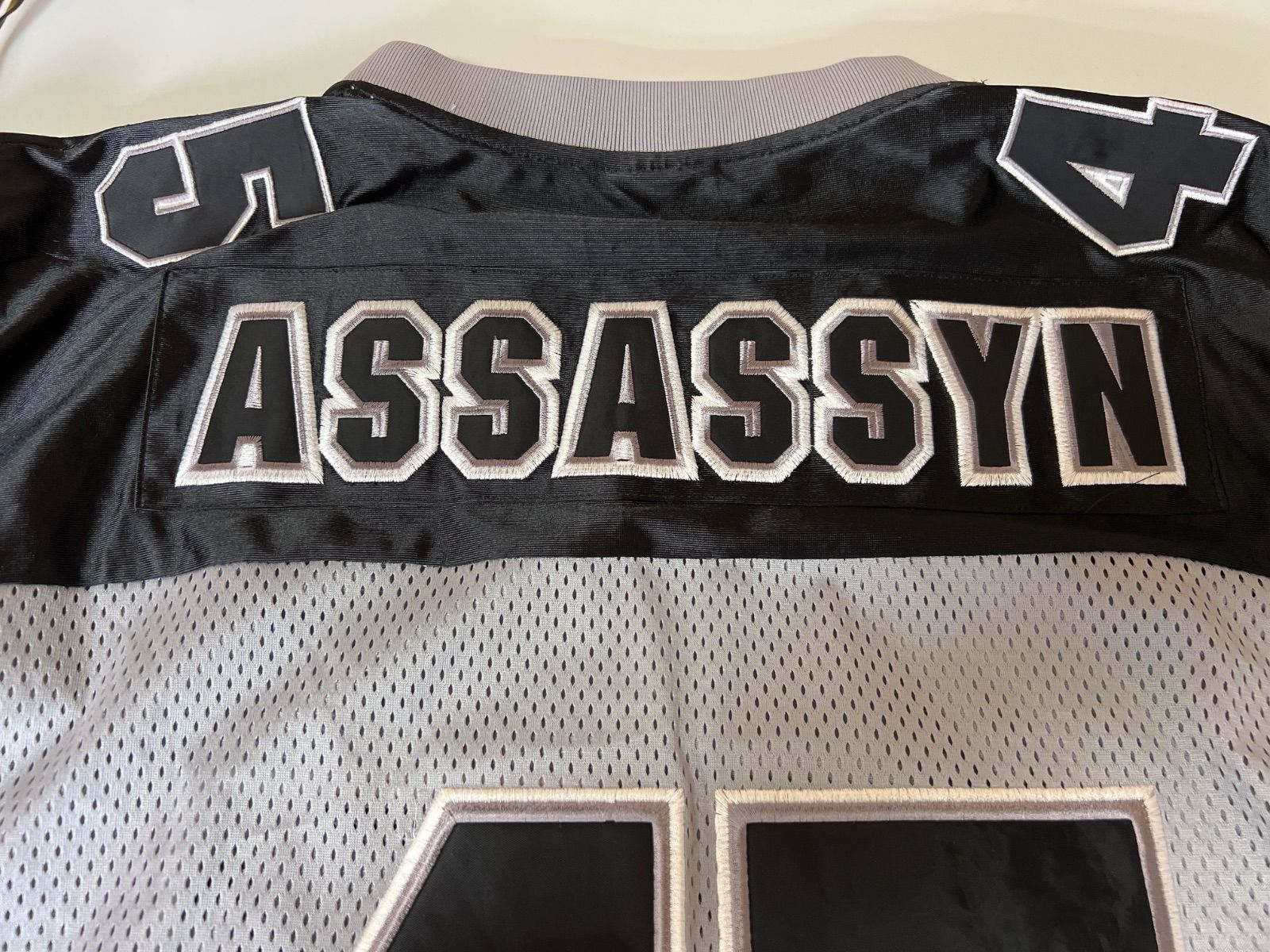 Y【Y12-73】◇ ASSASSYN XXLサイズ PITBULLZ アメリカンフットボール