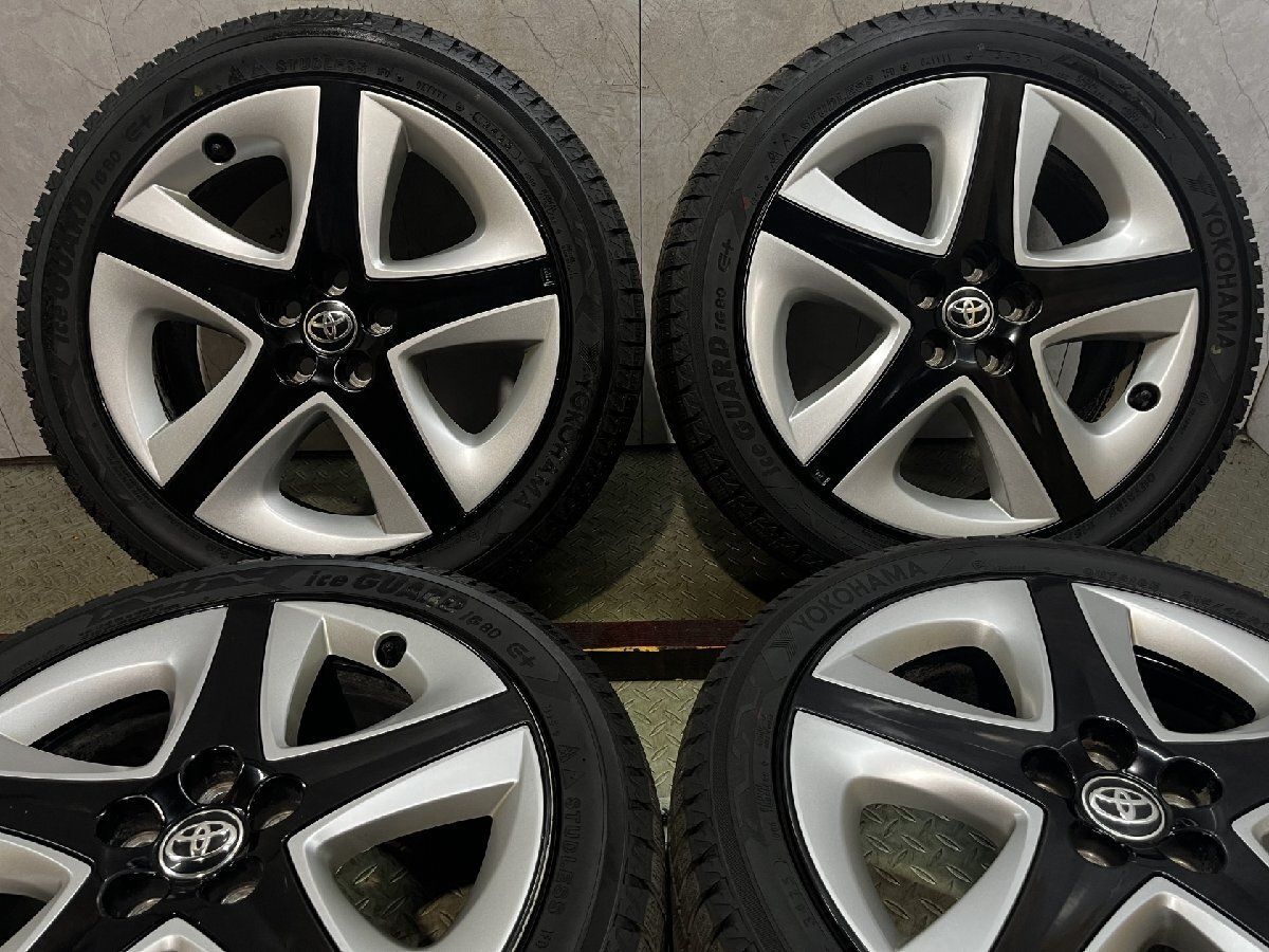 タイヤ走行短め【YOKOHAMA iG80 215/45R17】スタッドレス【トヨタ 50
