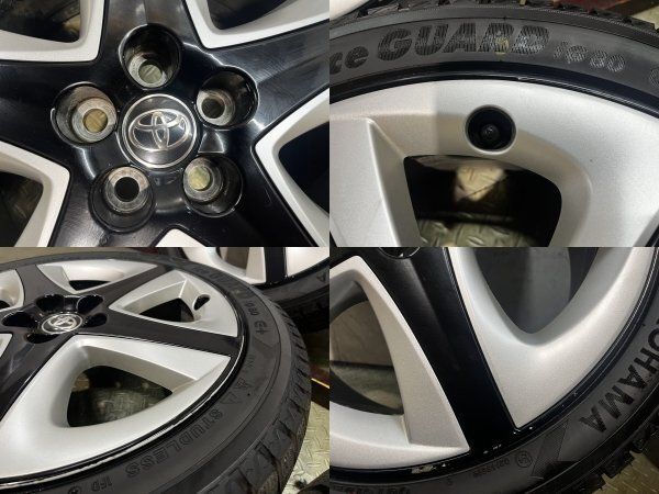 タイヤ走行短め【YOKOHAMA iG80 215/45R17】スタッドレス【トヨタ 50 