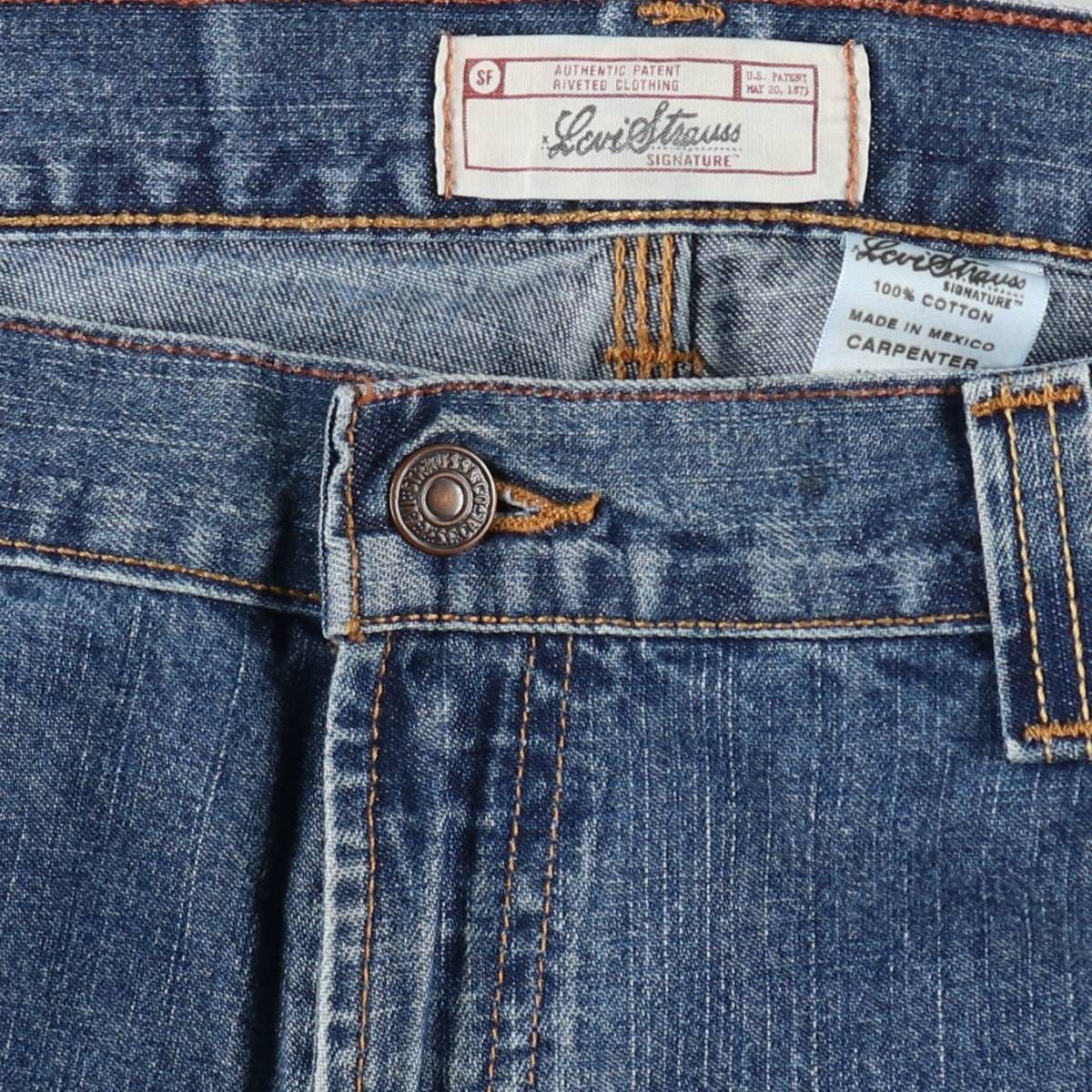 古着 リーバイス Levi's SIGNATURE CARPENTER デニム ペインターパンツ