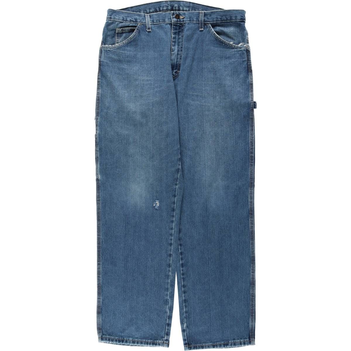 古着 ディッキーズ Dickies デニムペインターパンツ メンズw35相当/eaa649416 古着 ディッキーズ Dickies デニムペインターパンツ メンズw35相当