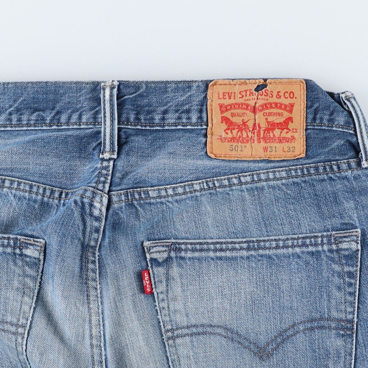 古着 リーバイス Levi's 501 ストレートデニムパンツ メンズw31相当
