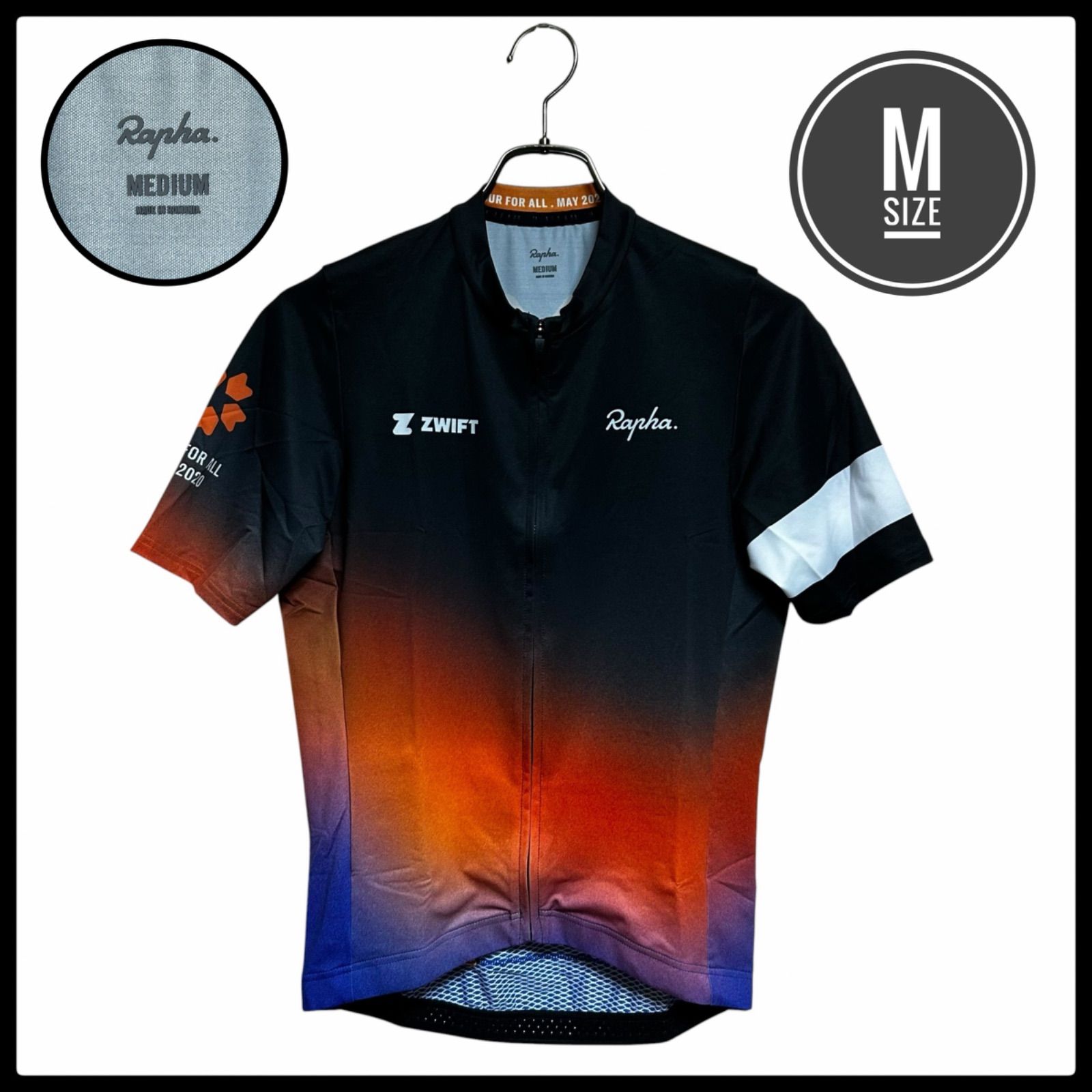 限定モデル】Rapha ラファ ZWIFT MIDWEIGHT RACE JERSEY サイクル