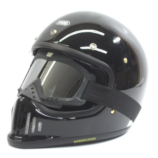 SHOEI ショウエイ EX-ZERO ブラック サイズ：L (59cm) ゴーグル付き