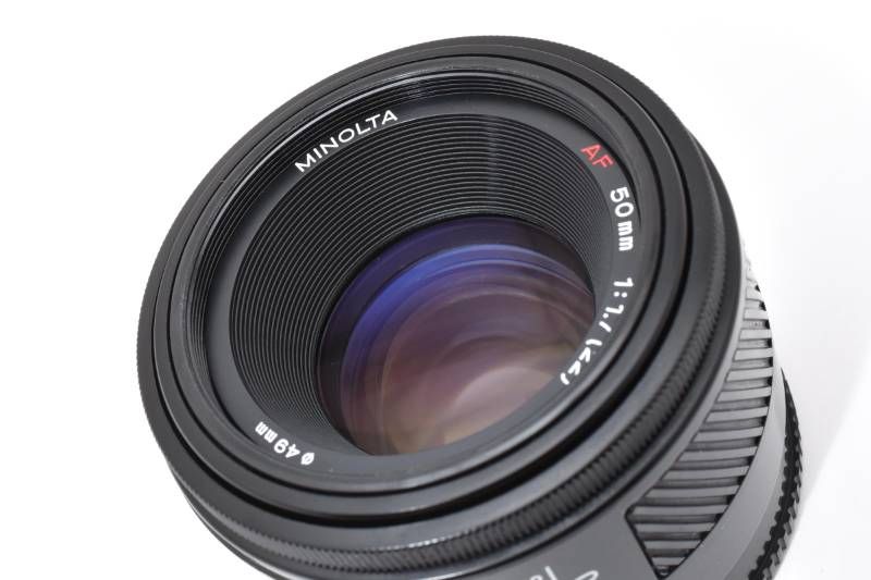 光学極上 Minolta ミノルタ AF 50mm 1.7 ソニーミノルタAマウント AF