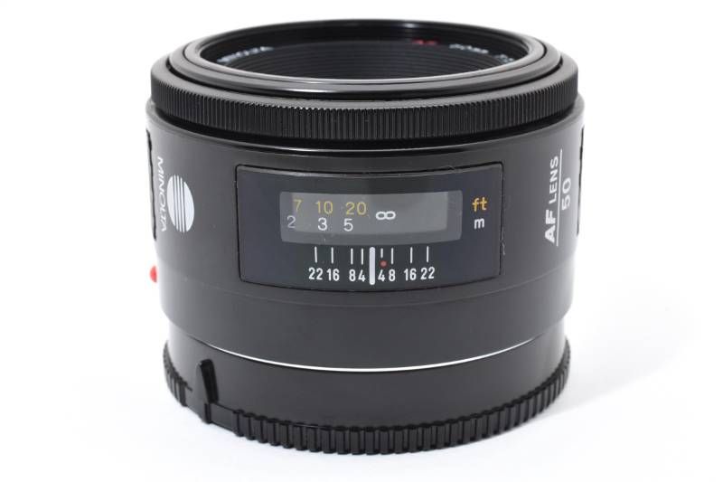 光学極上 Minolta ミノルタ AF 50mm 1.7 ソニーミノルタAマウント AF