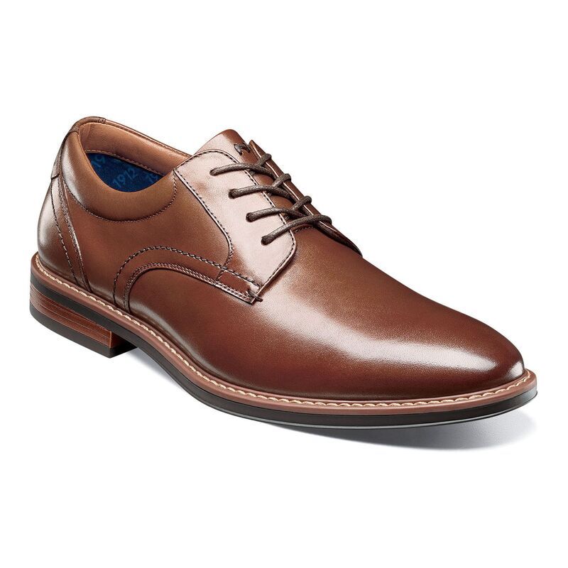 ノンブッシュ メンズ シューズ オックスフォード Nunn BushR Centro Flex Mens Oxfordresshoes Cognac