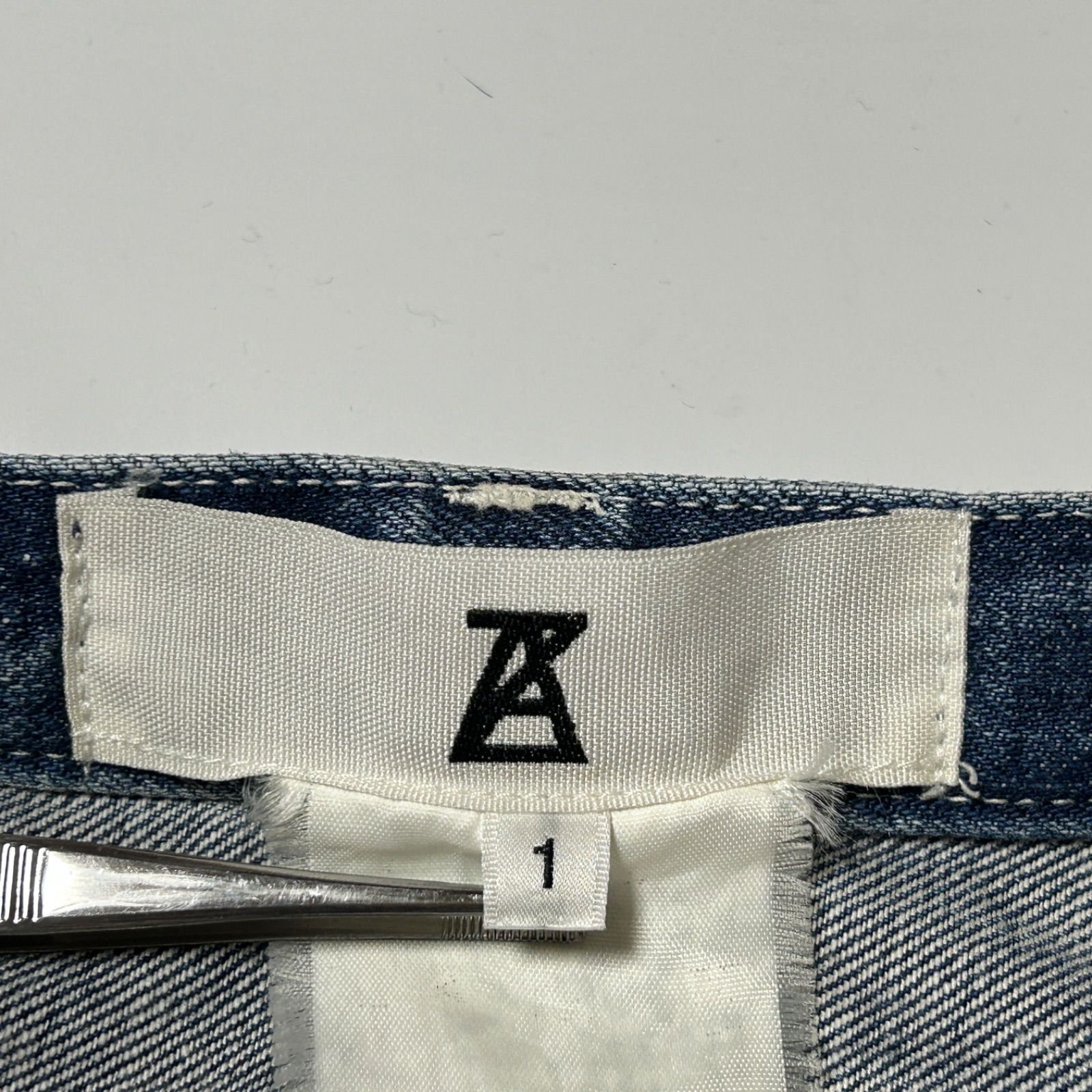 ANREALAGE パッチワーク デニムパンツ サイズ1 日本製 【古着
