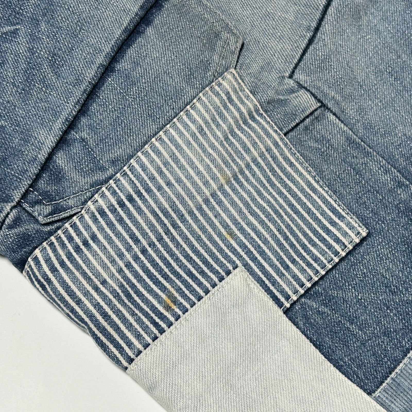 ANREALAGE パッチワーク デニム ANREALAGE パッチワーク デニムパンツ サイズ1 日本製 【古着
