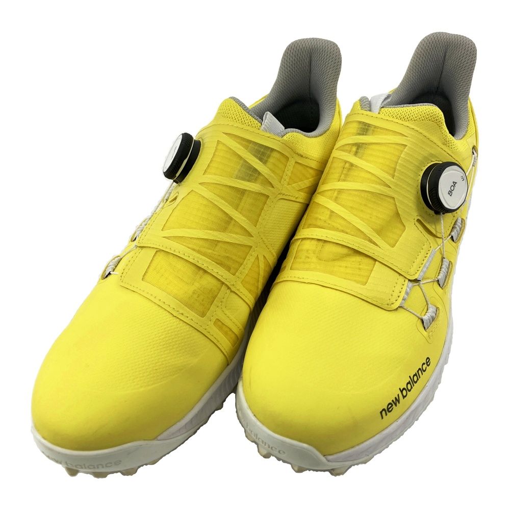 NEW BALANCE GOLF ニューバランス UGH1001Y FuelCell 1001 v4 SL BOA スパイクレスゴルフシューズ イエロー系 26.5 [240101730938] ゴルフウェア メンズ ストスト