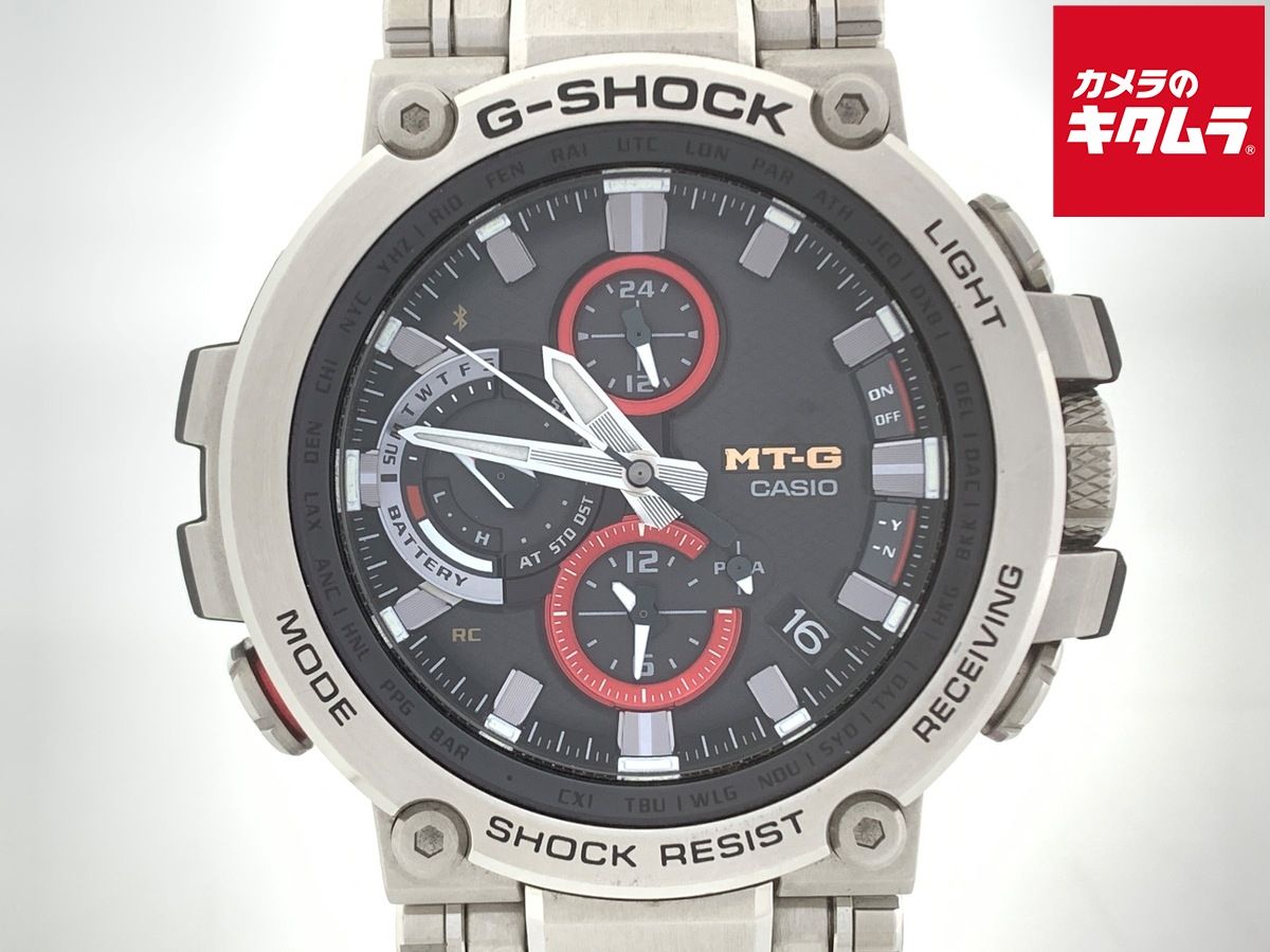 【中古】 【並品】 カシオ G-SHOCK MT-G ブラック MTG-B1000D-1AJF 樹脂