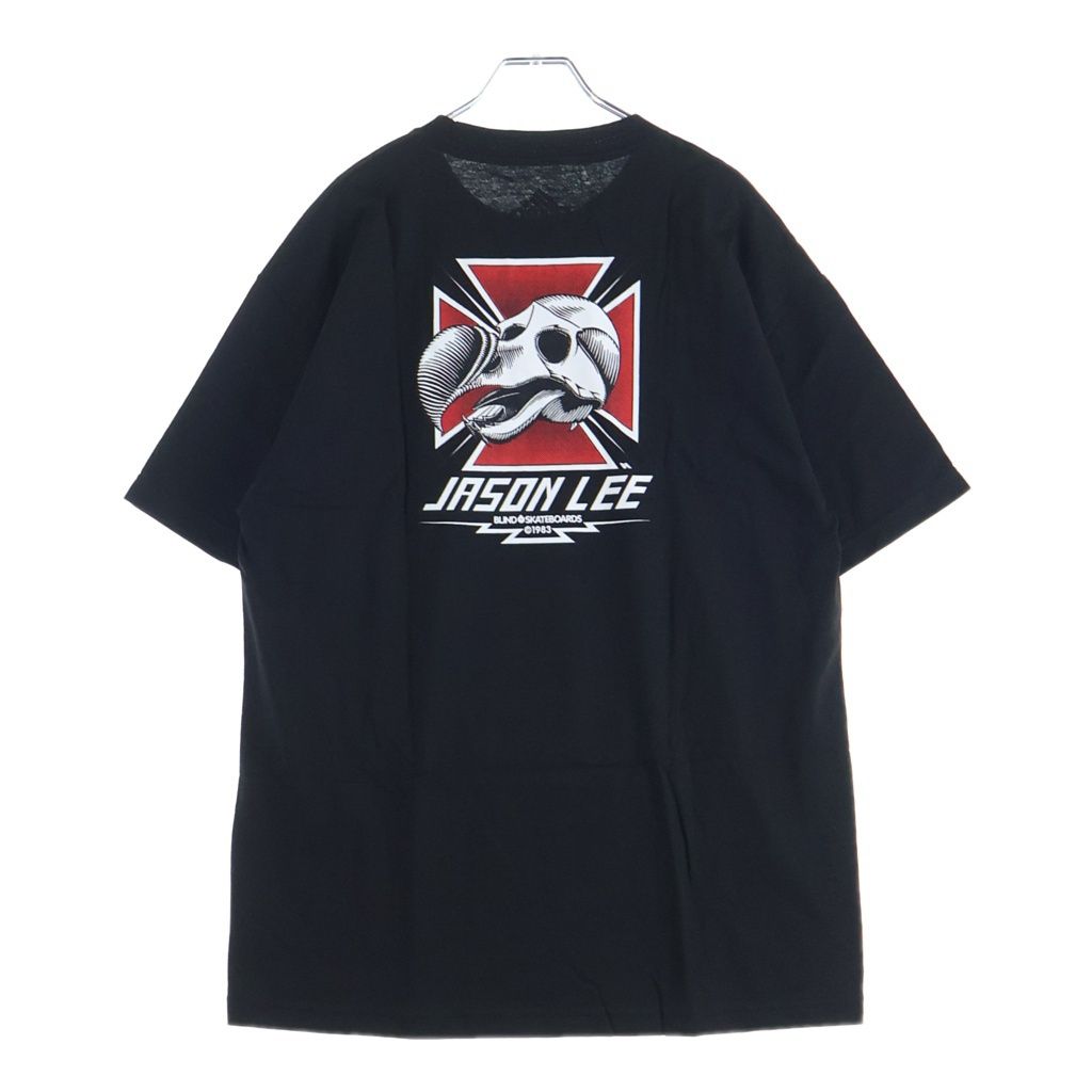 BLINDE (ブラインド) HERITAGE JASON LEE DODO HALK SKULL TEE ヘリテージ ジェイソンリー ドードーホーク スカル プリント クルーネック 半袖Tシャツ カットソー