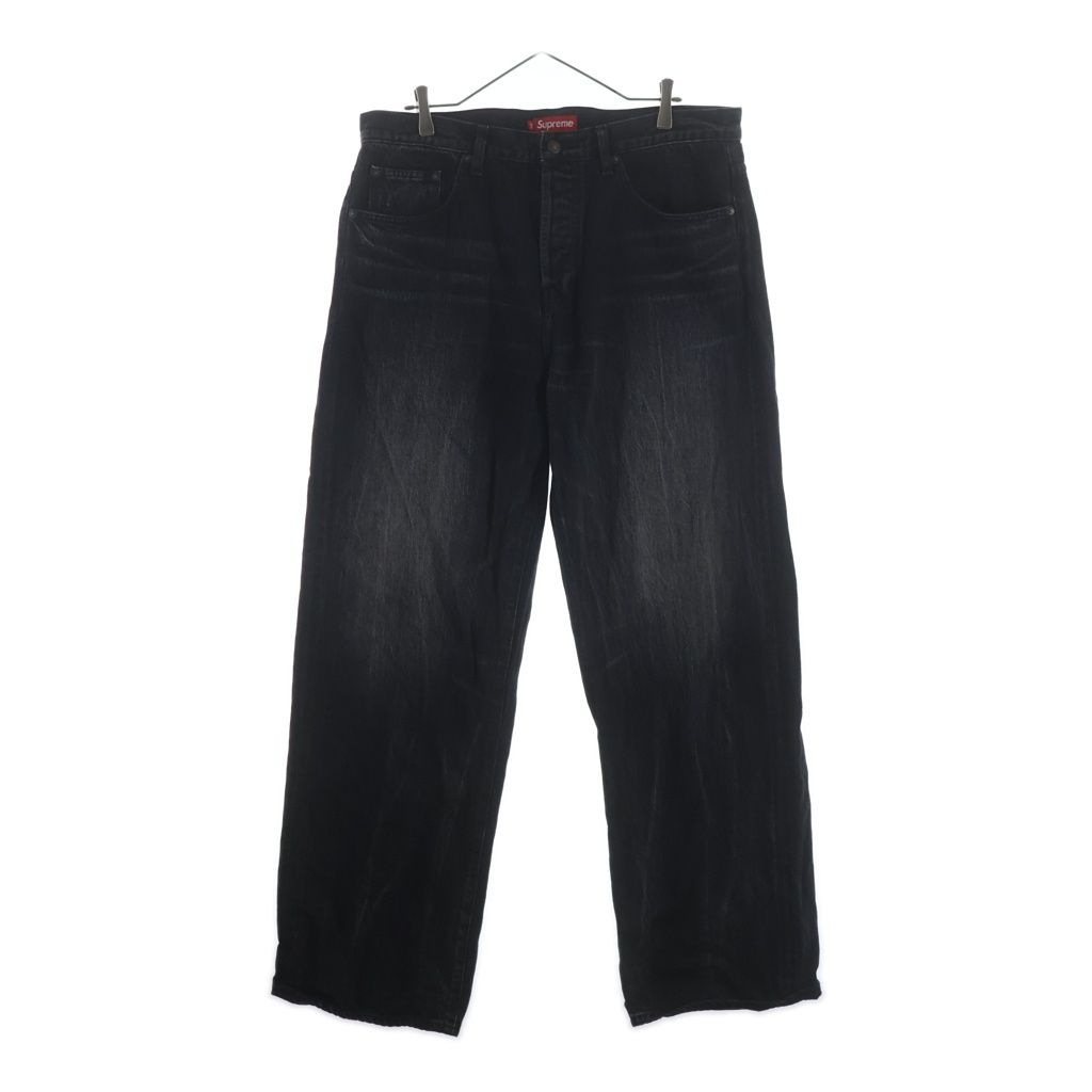 SUPREME (シュプリーム) 23AW Distressed Loose Fit Selvedge Jean 