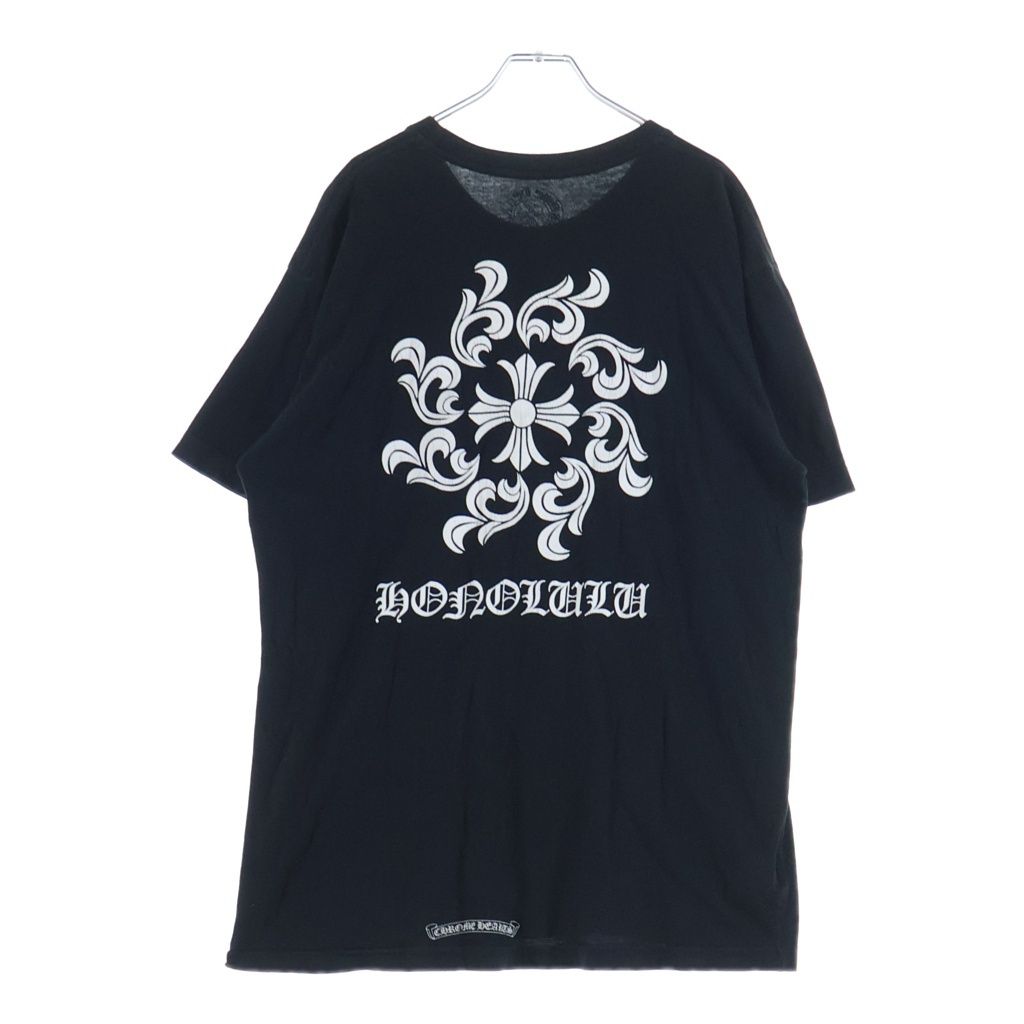 CHROME HEARTS (クロムハーツ) CH S/S TEE ホノルル限定 クルーネック 半袖 Tシャツ カットソー ブラック