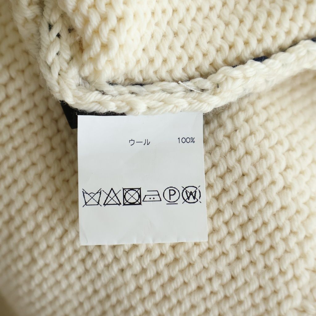 RAF SIMONS (ラフシモンズ) Oversized Instarsia Pull オーバーサイズ