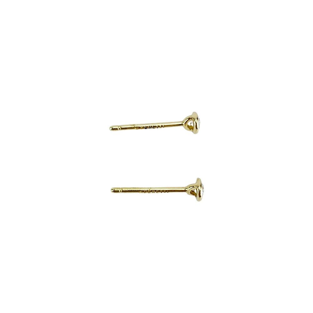 ティファニー □新同□ バイザヤード ピアス アクセサリー K18 YG750
