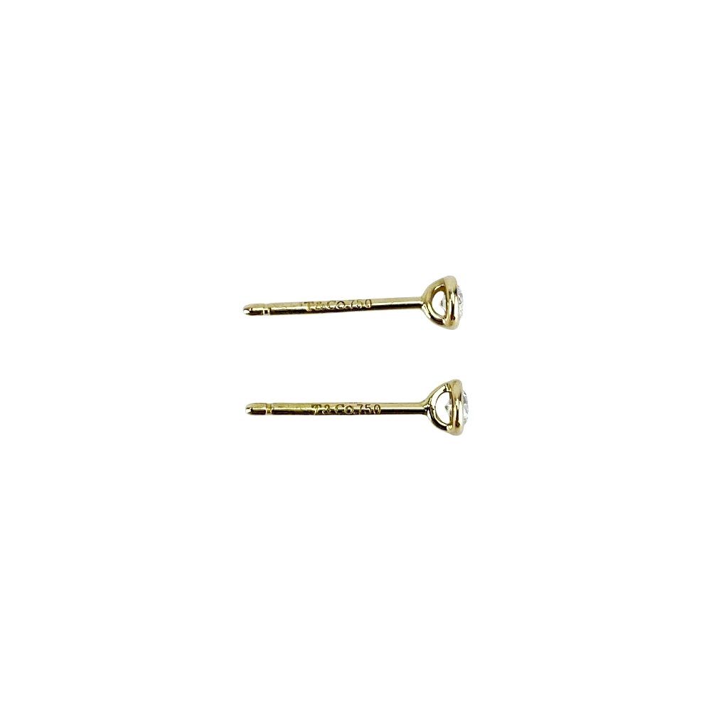 ティファニー □新同□ バイザヤード ピアス アクセサリー K18 YG750
