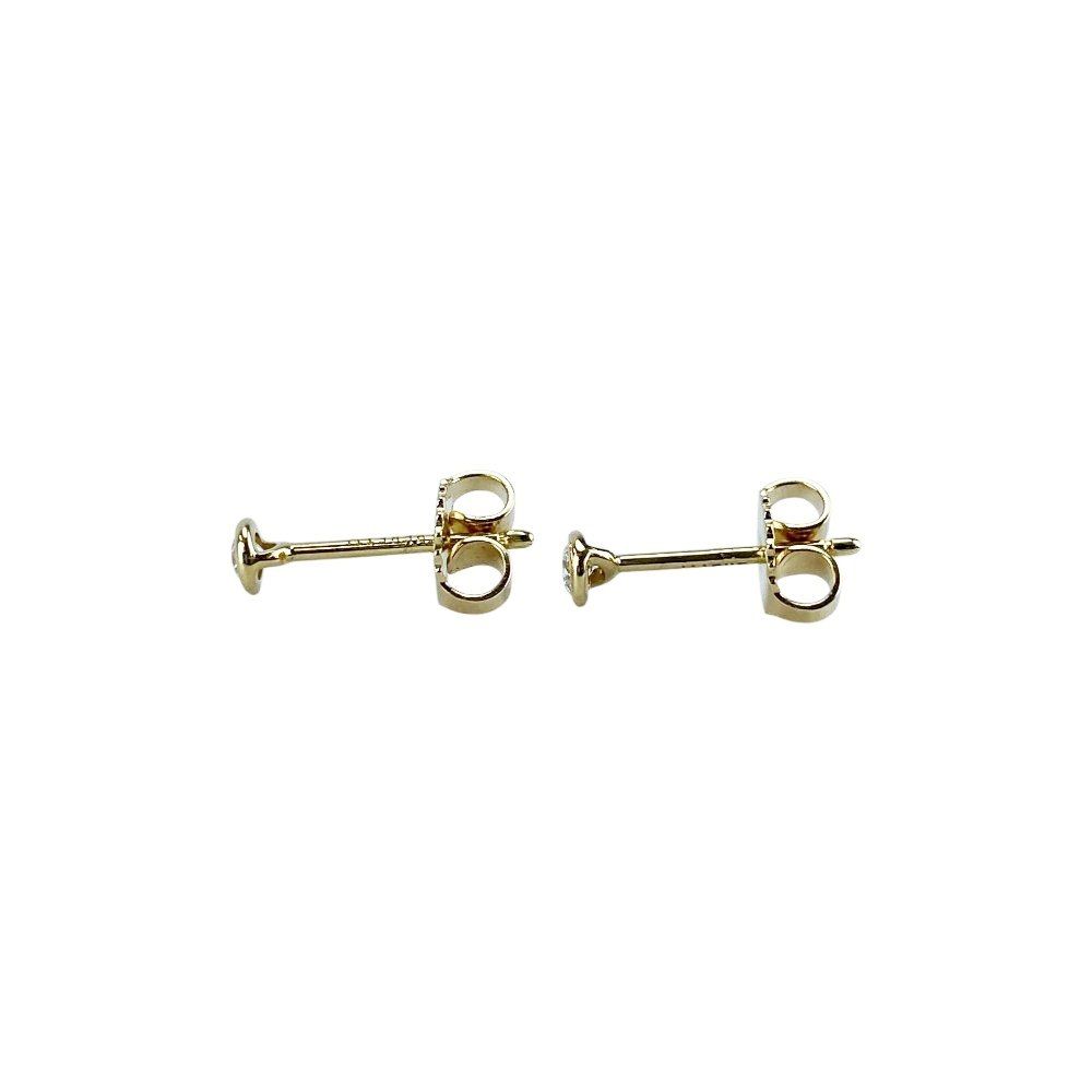 ティファニー □新同□ バイザヤード ピアス アクセサリー K18 YG750
