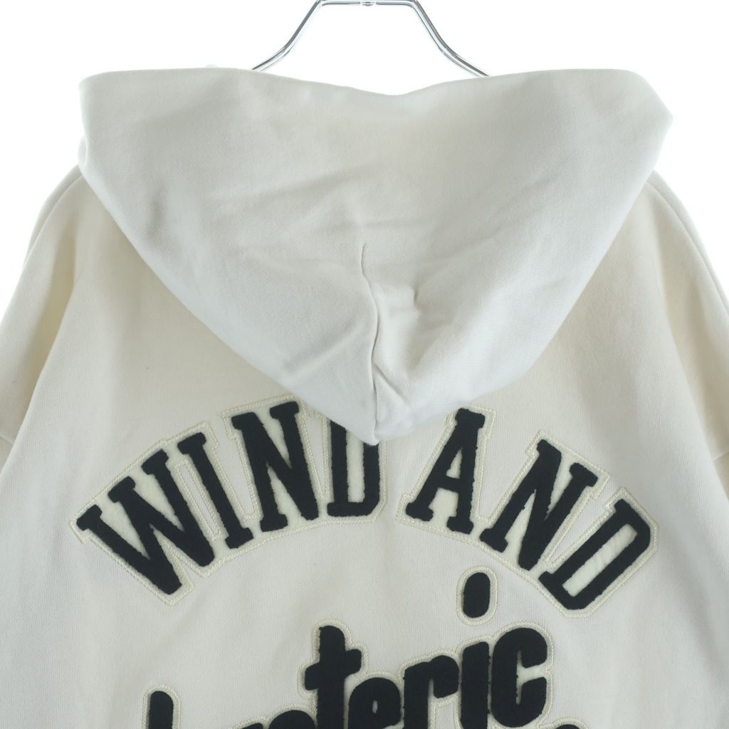 【美品L】HYSTERIC GLAMOUR ウィンダンシー スウェット ロゴ HYSTERIC GLAMOUR (ヒステリックグラマー) ×WIND AND SEA ウィン
