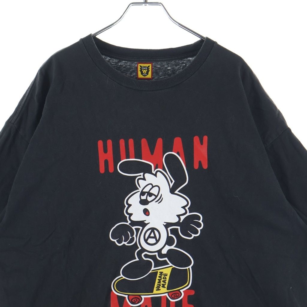 HUMAN MADE (ヒューマンメイド) VERDY VICK ロゴプリント クルーネック