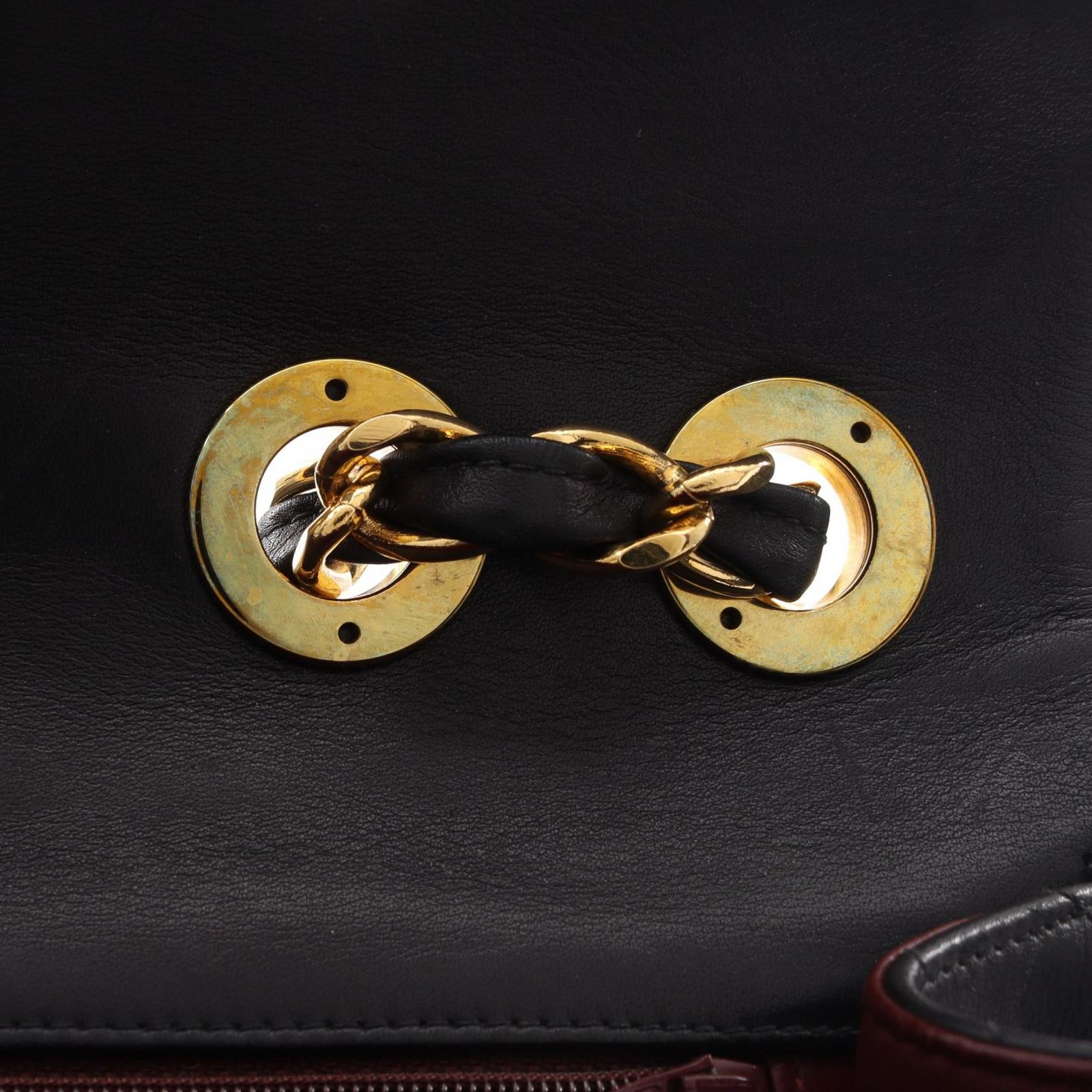 シャネル CHANEL ショルダーバッグ デカマトラッセ34 A01094 ブラック