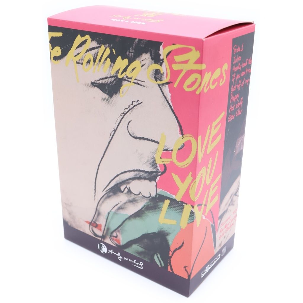 MEDICOM TOY (メディコムトイ) ×Rolling Stones ×Andy Warhol BE