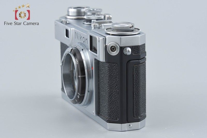 中古】Nikon ニコン S2 後期 黒ダイヤル レンジファインダーフィルム