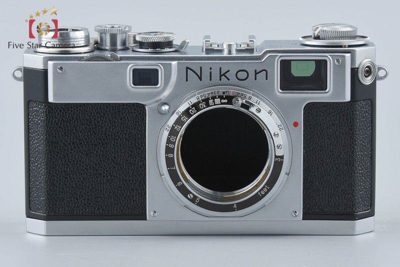 中古】Nikon ニコン S2 後期 黒ダイヤル レンジファインダーフィルム