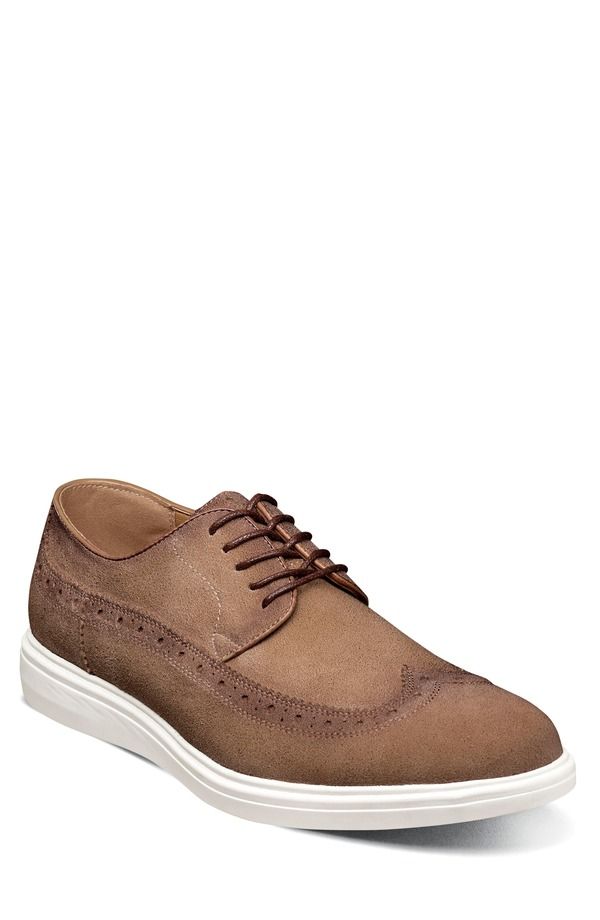 ステイシーアダムス メンズ シューズ オックスフォード ウィングチップ Stacy Adams Trudell Wingtip Oxford Sand サンド