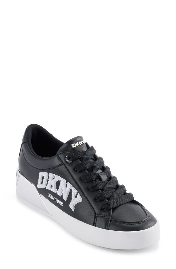 ダナ キャラン ニューヨーク レディース シューズ スニーカー DKNY Maben Varsity Sneaker Black ブラック