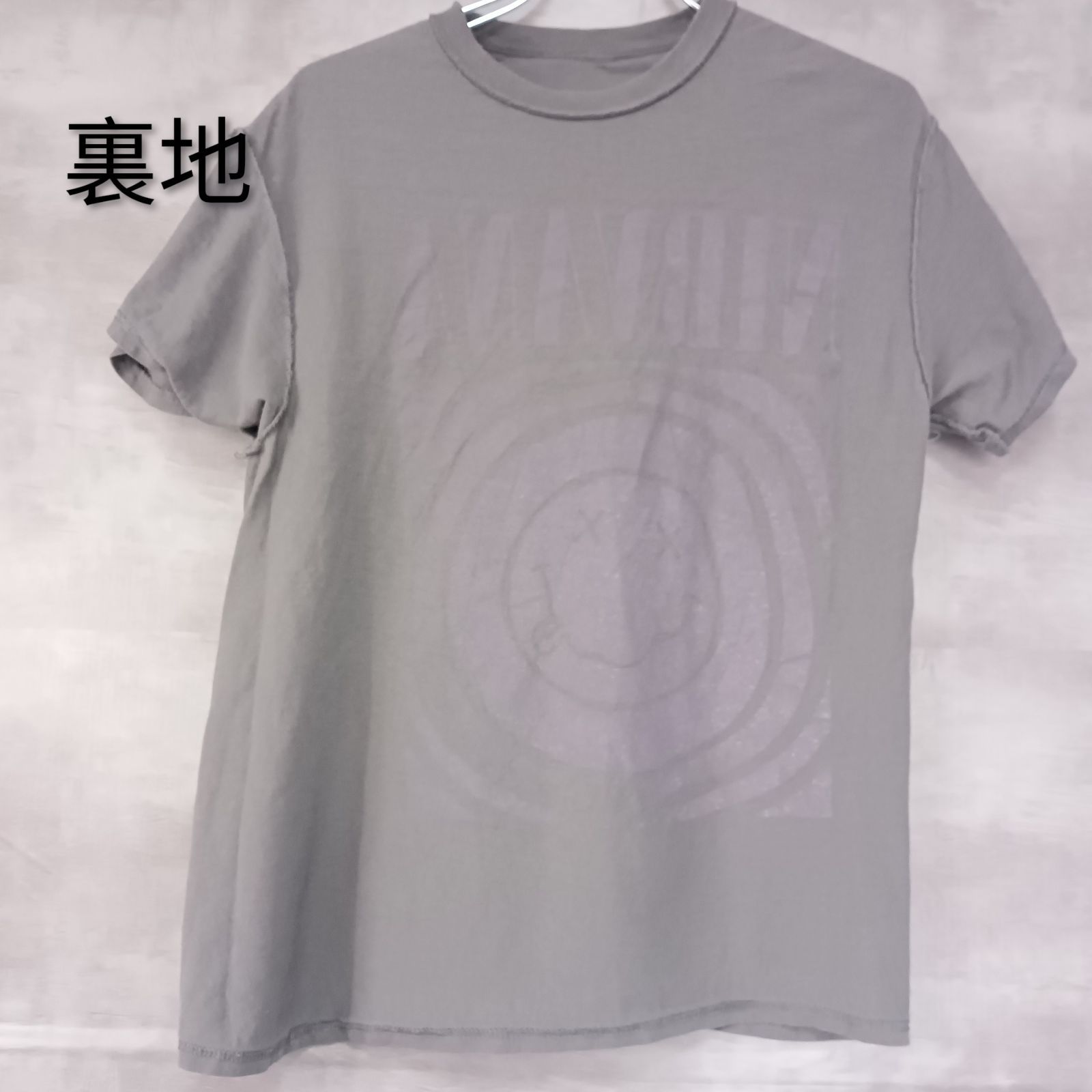 NIRVANA ニルヴァーナ スマイル バンドTシャツ グレー S【オ427