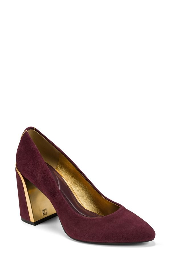 ダナ キャラン ニューヨーク レディース シューズ ヒール Donna Karanew York Romina Pump Wine ワイン