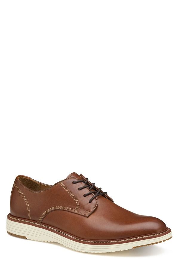 ジョンストンアンドマーフィー メンズ シューズ ダービー Johnston Murphy Upton Plain Toe Derby Tan Full Grain Tn タン
