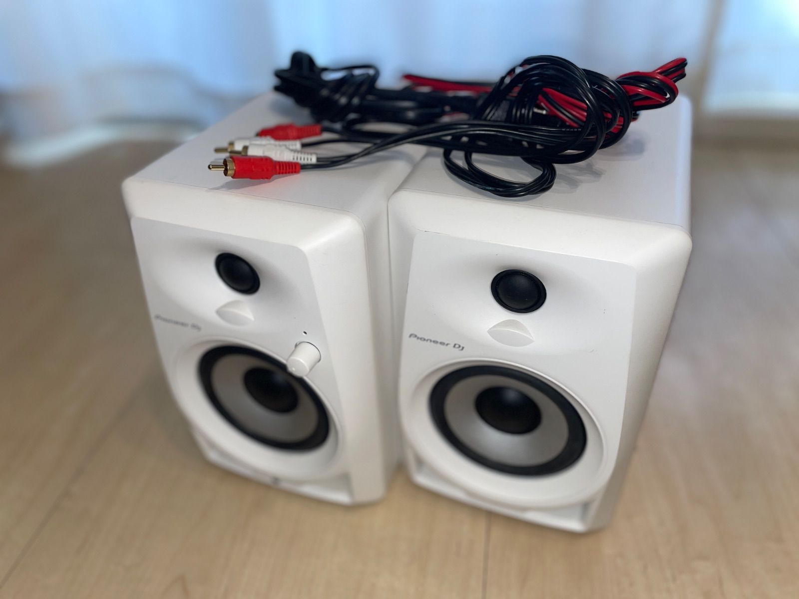 パイオニア DM-40-W Pioneer ペア 白 ホワイト DJモニター 高性能