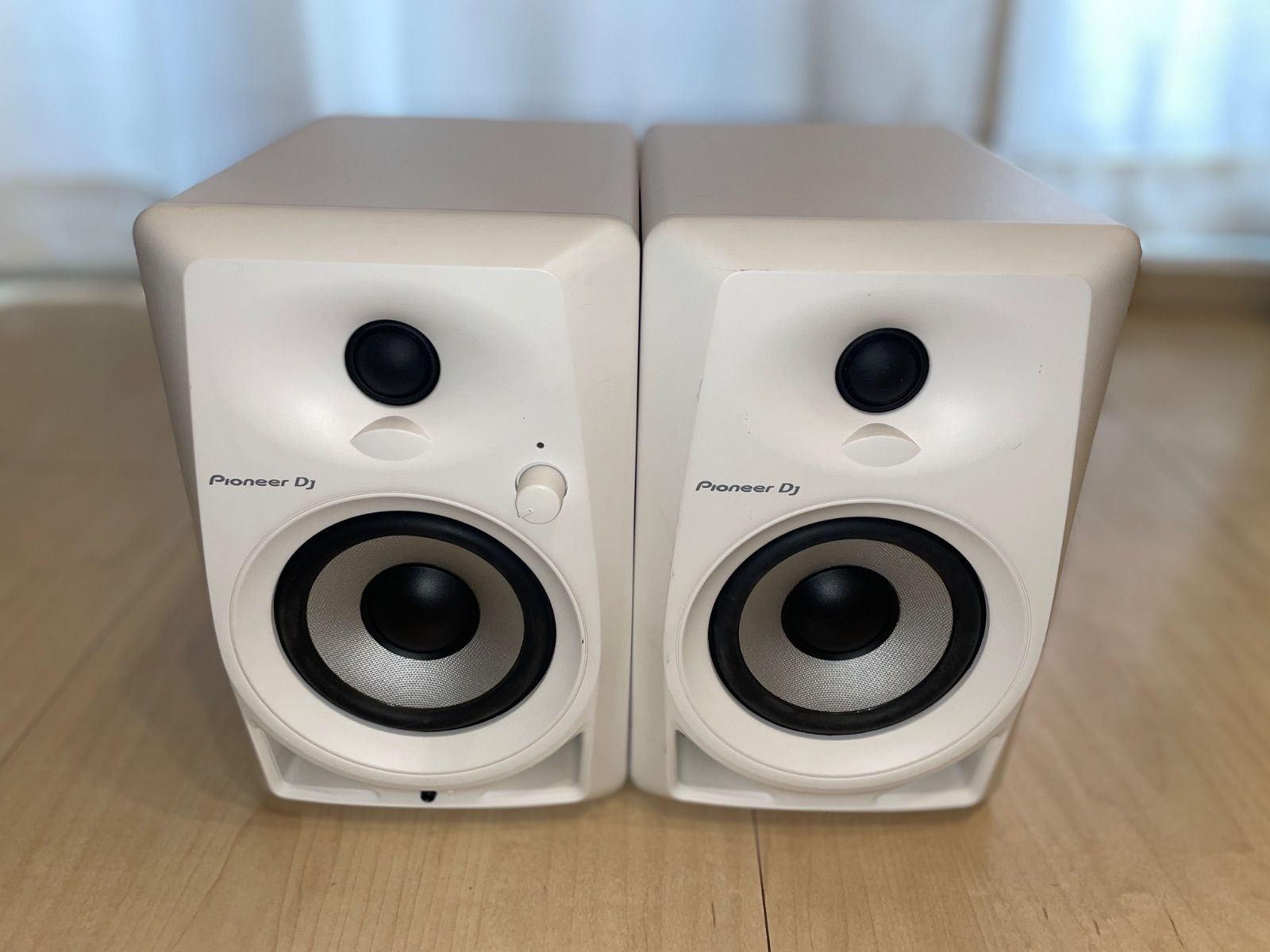 パイオニア DM-40-W Pioneer ペア 白 ホワイト DJモニター 高性能