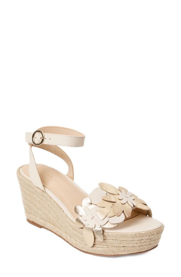 ジャックロジャース レディース シューズ ヒール プラットフォーム サンダル Jack Rogers Talahi Platform Wedge Sandal Ivory Platinum アイボリー 38,220円