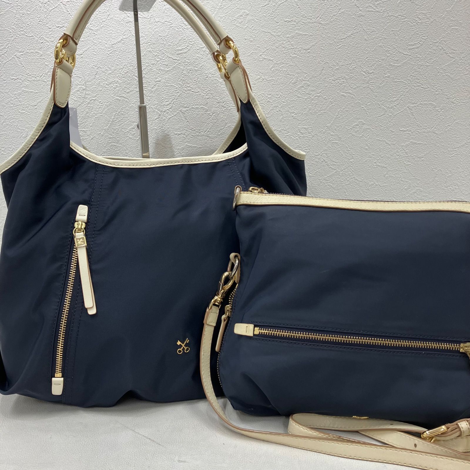 5766 SAZABY サザビー トートバッグ ショルダーバッグ 2点セット 大
