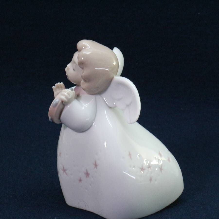 LLADRO リヤドロ リトルエンジェル タンバリン #6530 フィギュリン