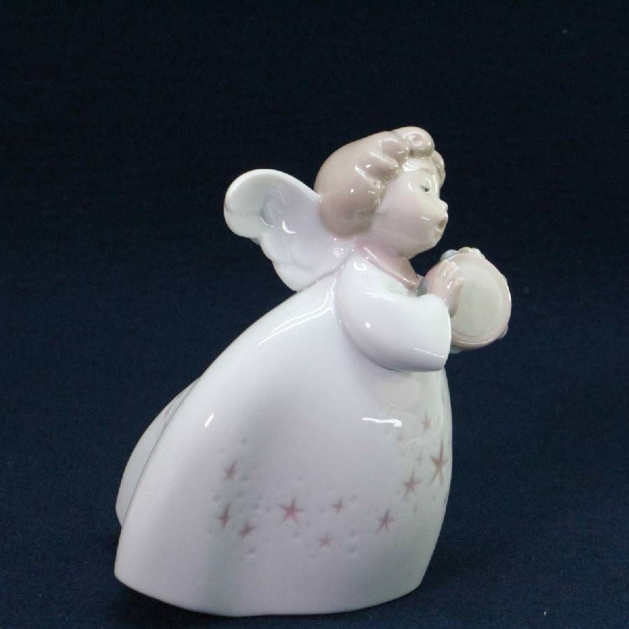LLADRO リヤドロ リトルエンジェル タンバリン #6530 フィギュリン