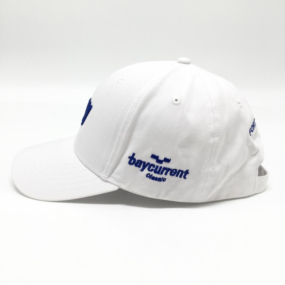 TFW49 キャップ 白×ブルー Baycurrent Classic FREE ゴルフウェア 2025