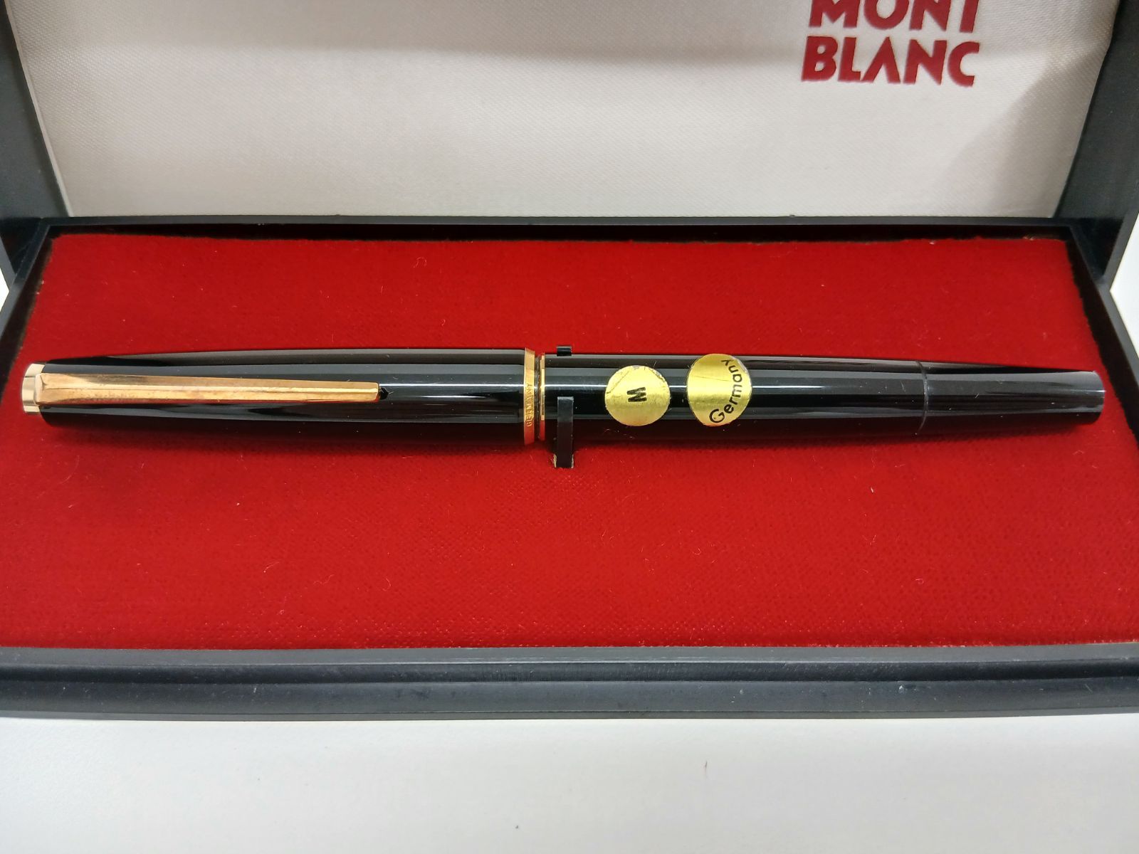 ケース付】モンブラン 万年筆 585刻印 14K ヴィンテージ現状品【A