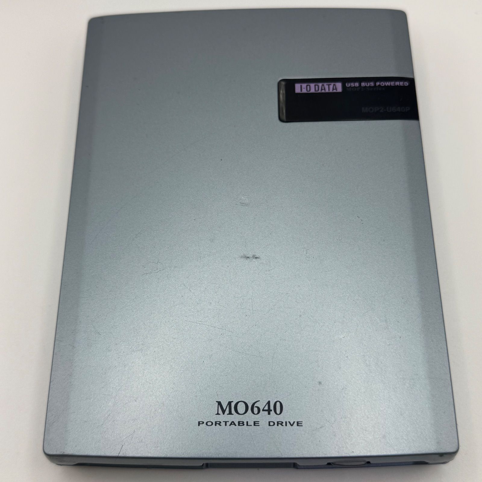 通電済】I-O DATA ポータブルMO MOP2-U640P - メルカリ