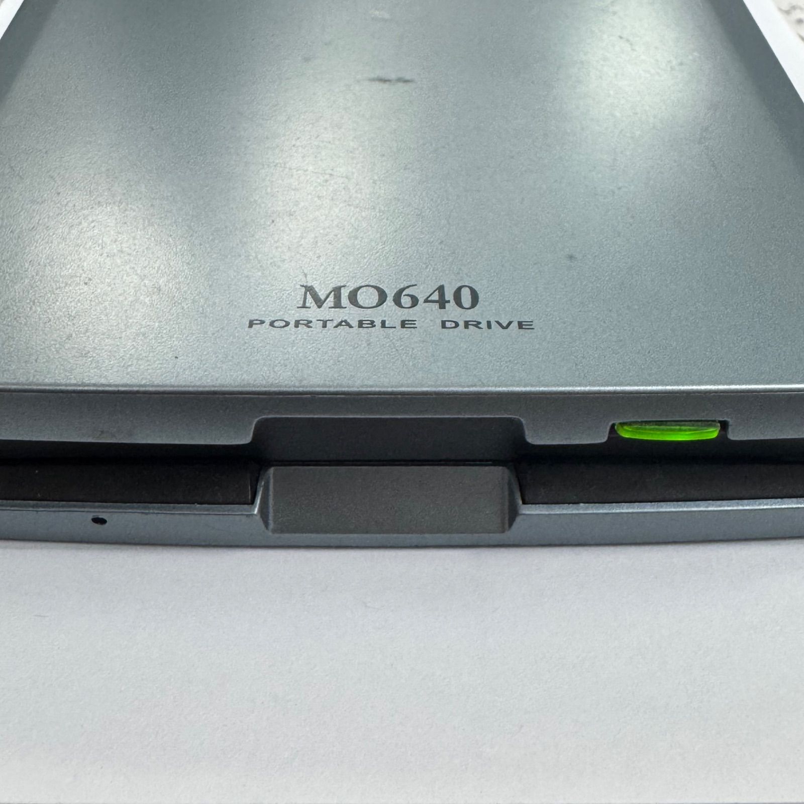 通電済】I-O DATA ポータブルMO MOP2-U640P - メルカリ