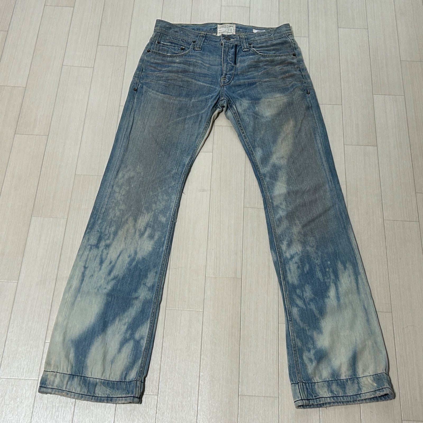 TAVERNITI SO JEANS ダメージ加工 LENNY Y2K デニムパンツ W32 