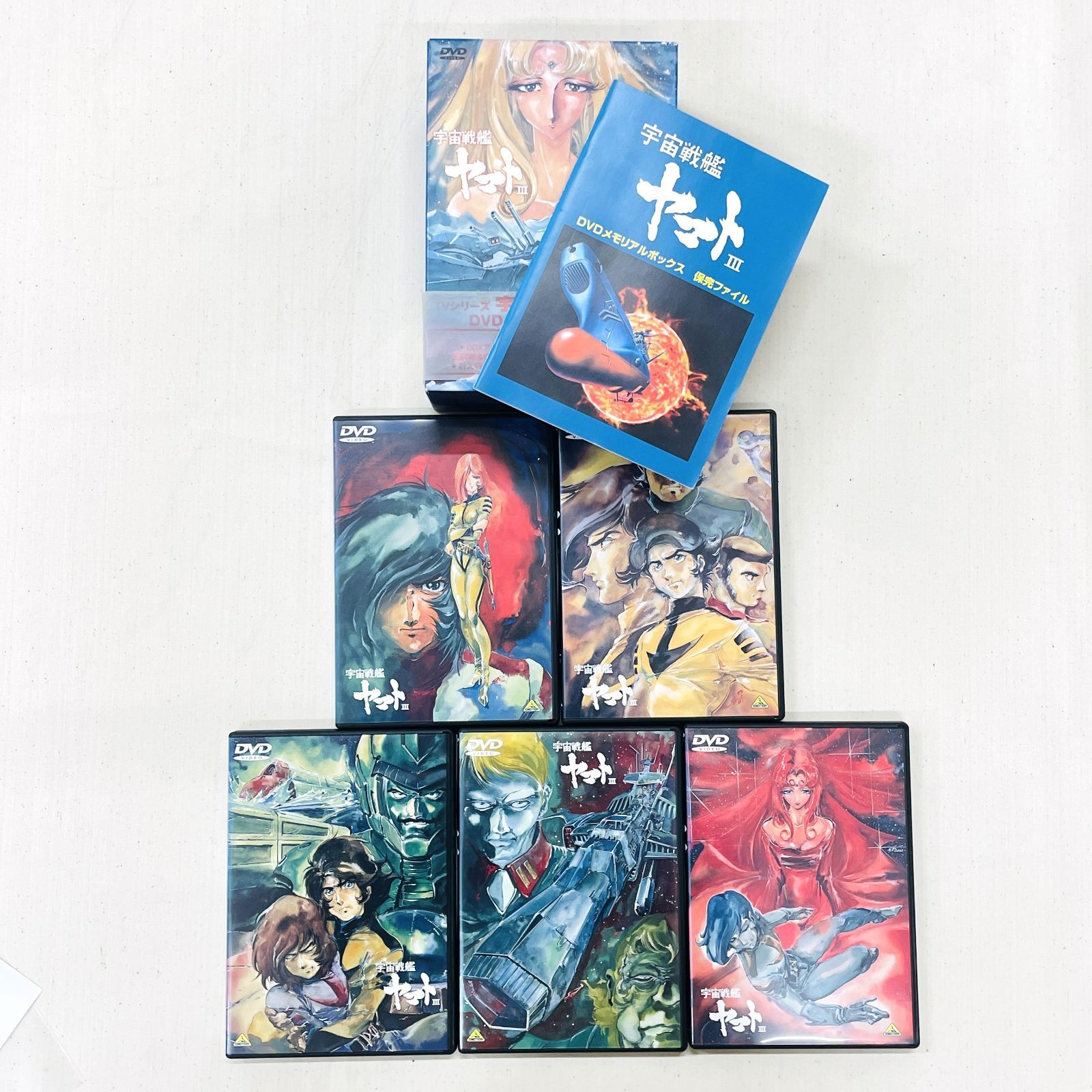 TVシリーズ 宇宙戦艦ヤマト DVD MEMORIAL BOX 1～3 セット売り - メルカリ