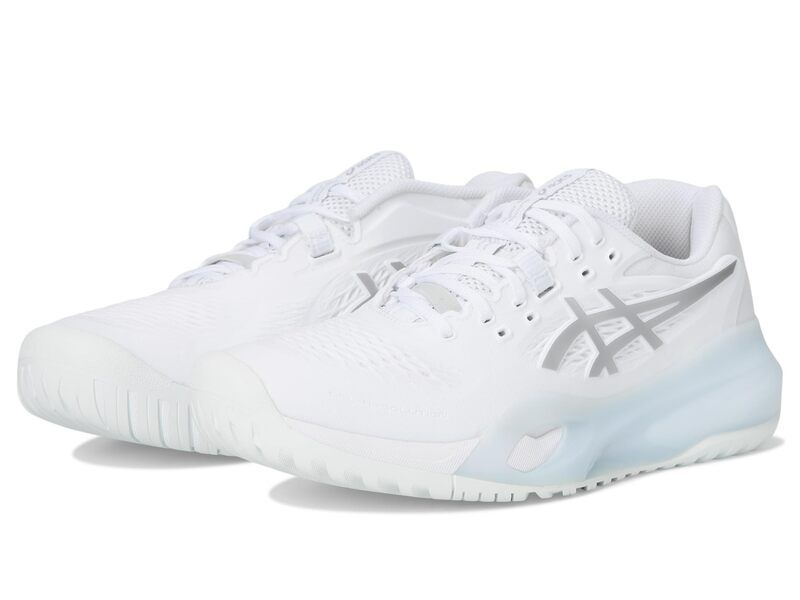 アシックス レディース シューズ スニーカー ASICS GelResolution X WhitePure Silv ホワイト
