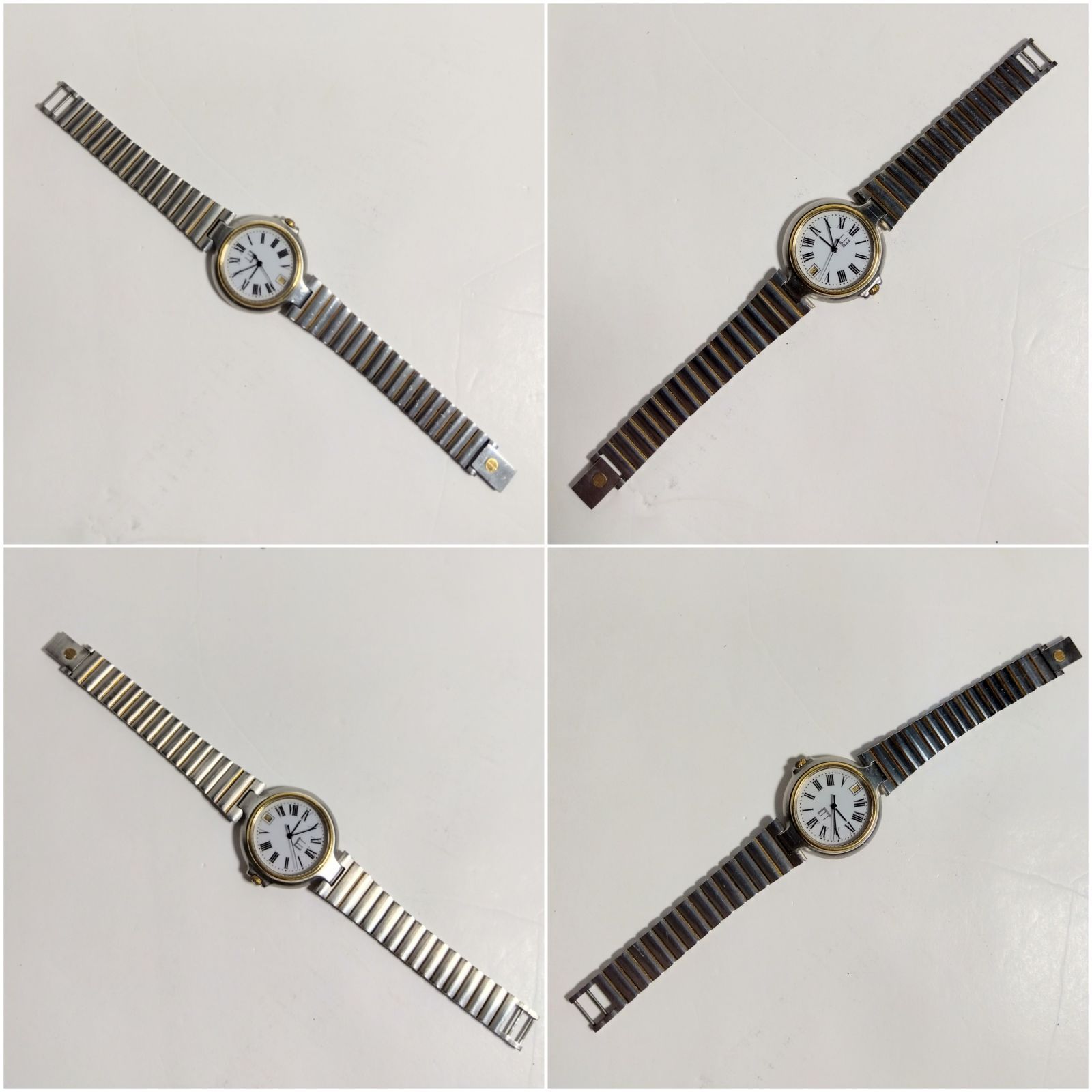 USED中古品】 dunhill ダンヒル ミレニアム 腕時計 アナログ クォーツ 