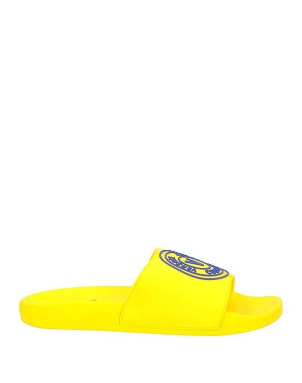 ヴェルサーチ メンズ シューズ サンダル VERSACE JEANS COUTURE スライドサンダル＆スリッパ Yellow イエロー